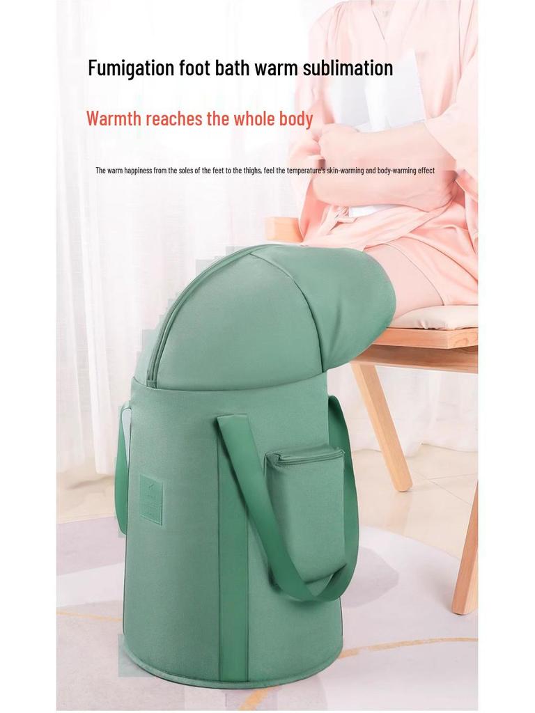 Thickened Portable Insulated Foot Bath: Folding, Deep, Travel-Friendly Foot Basin for Adults