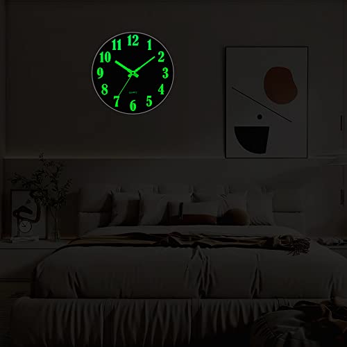 Nordic Luminous Silent Wall Clock