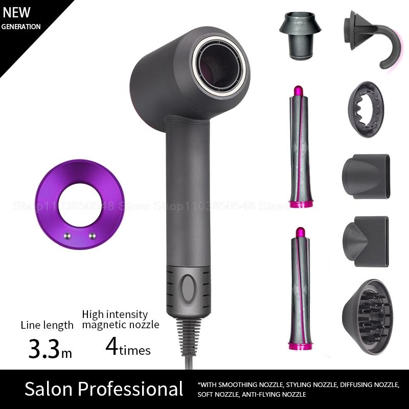 Super Hair Dryer 220V Leafless Hair Dryer Personal Hair Care Styling Negative Ion Tool Constant Anion Electric Hair Dryers