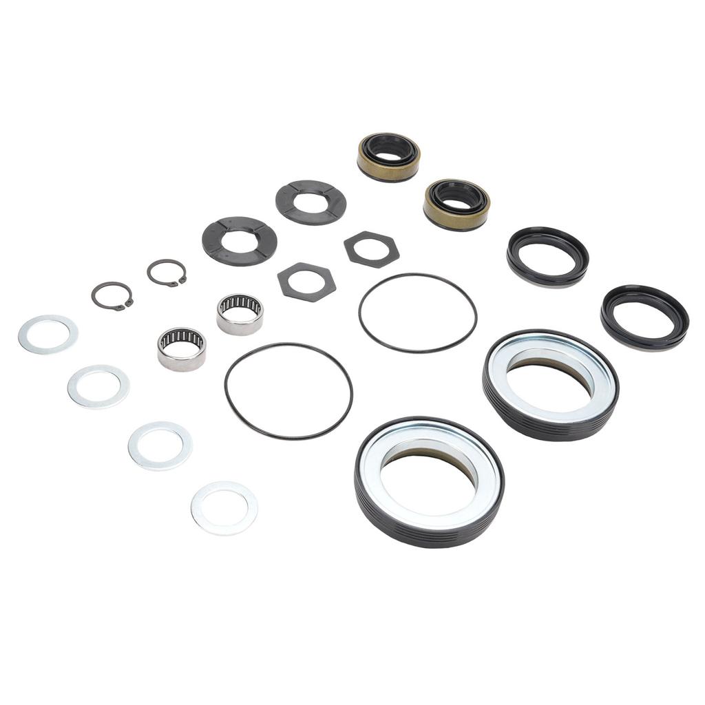 Outer Axle Dust Seal Inner Tube Seal Needle Bearing Snap Ring Thrust Washer Seals Kit 701166X Replacement for Super