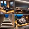BMW 8MM COB Led Strip 5V With Motion Sensor Flexible LED Tape Battery Powered 320LEDs/M Induction Night Light For Stair Kitchen