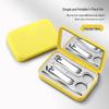 Portable High-End Manicure Set: 4-Piece Nail Clippers & Care Tools