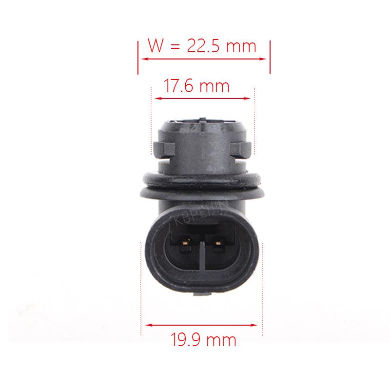 2x Portalampada Luce Freno Supplementare per Auto Per Mercedes Benz Smart 451 T15 W16W Base Porta Lampadina Accessori