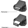 4pcs Touch Magnetic Latches Press Catch Latch for Cabinet Door Cupboard Black