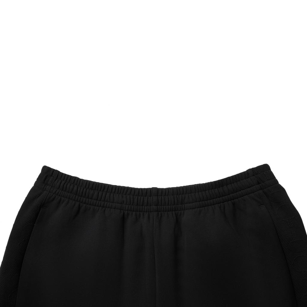 Li Ning Table Tennis Series Straight Leg Elastic Knit Sports Pants Men Bottoms Black AKLV175-1