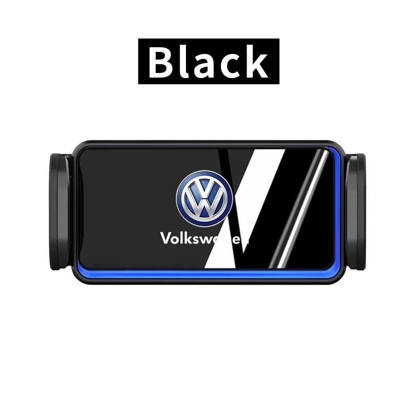 Cars 2025 Hot For Volkswagen Universal Car Phone Holder Air Vent Mount Holder Universal Car Holder for  VW GTI Polo Golf Passat чёрный