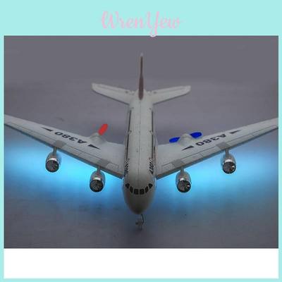 Dálkově ovládané letadlo A380 s LED světly pro kutily a letecké nadšence