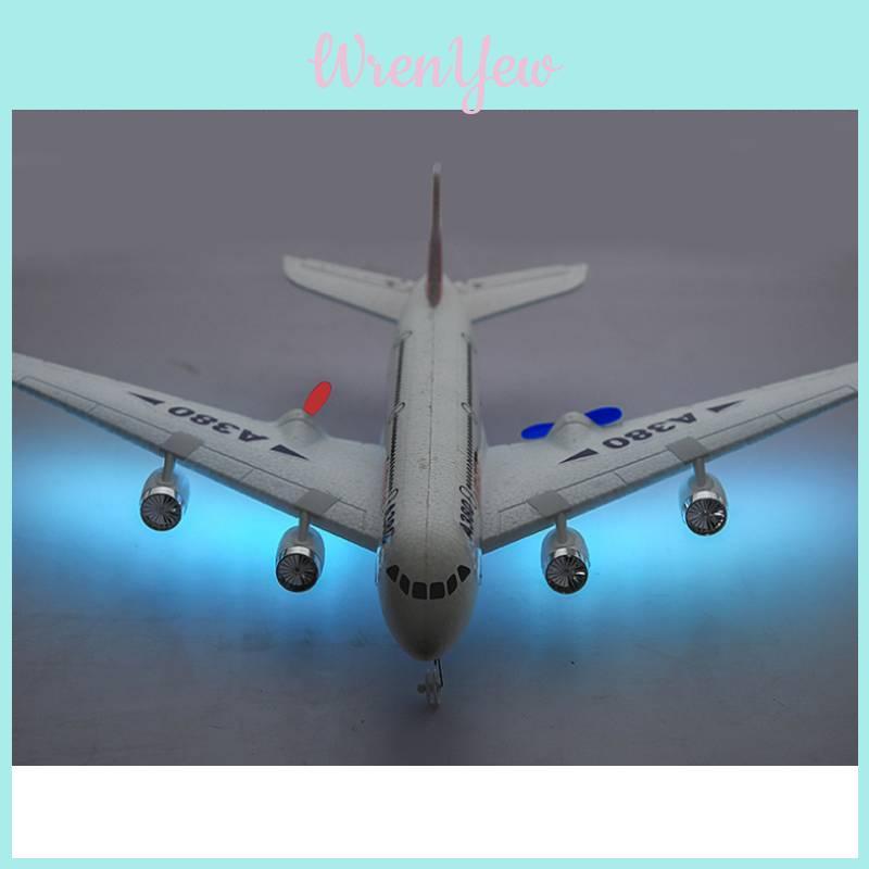 Dálkově ovládané letadlo A380 s LED světly pro kutily a letecké nadšence