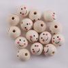 10 Pack Handcrafted Beads Wood Loose Beads Natural Wood Beads Wood Material Beading Supply Perfect for DIY Crafts Gifts
