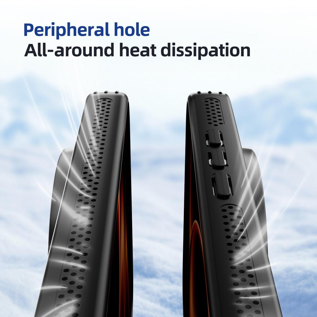 ABEEL For Xiaomi 17 Ultra 5G Magnetic Case TPU PC Cooling Matte Phone Back Cover with Lens Film