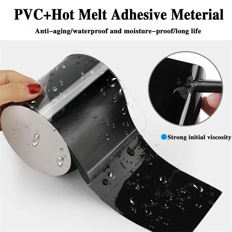 Super Strong Waterproof Tape Stop Leaks Seal Repair Tape Ultra-Durable Self-Adhesive Tape for Outdoor Garden Hose Pipe Pool Home Leakage Fixing