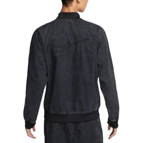 Nike Sportswear Club+ Men's Washed Zip-Up Jacket Black DQ4590-010