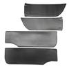 CGP Front and Rear Kick Guard Panels with Carbon Fiber PU Leather for NBOX 4-Door JF5/JF6 (HN12-H7304B)