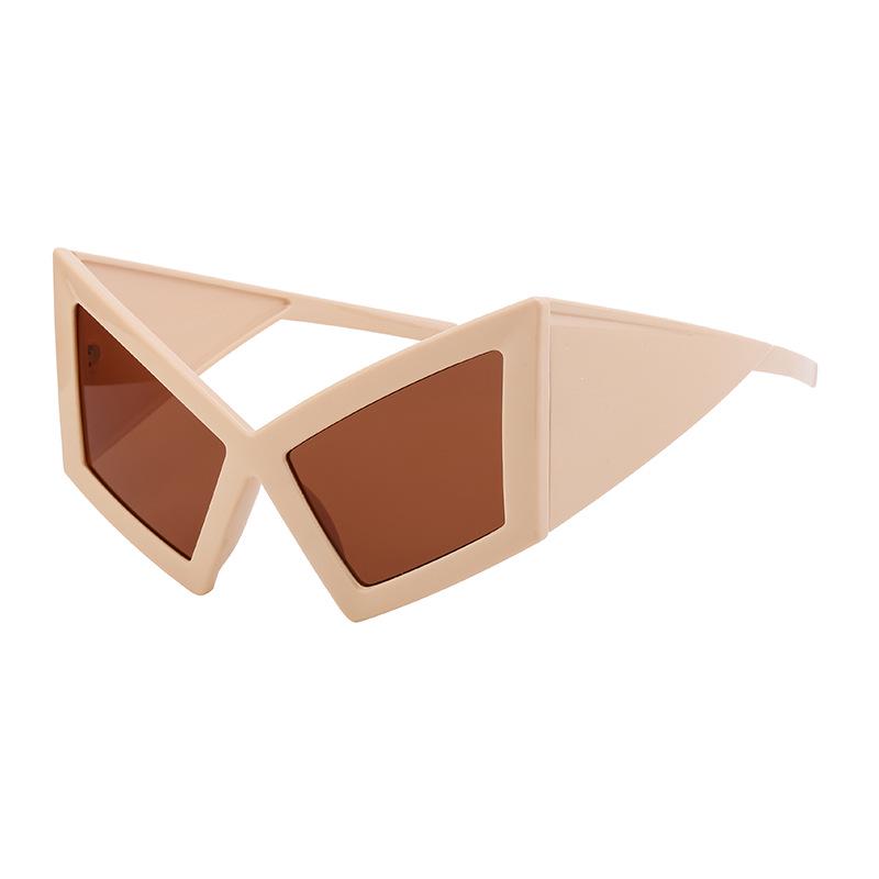 Trendy Cat-Eye Sunglasses: European & American Hip-Hop Style for Beach Parties