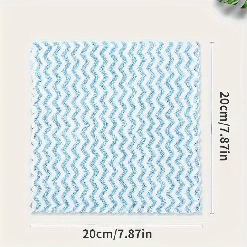 20 Stück/10 Stück Mikrofaser-Reinigungstuch Ultra-Saugfähig Langlebig Küchentücher Büro Badezimmer Wohnzimmer Wiederverwendbares Reinigungstuch