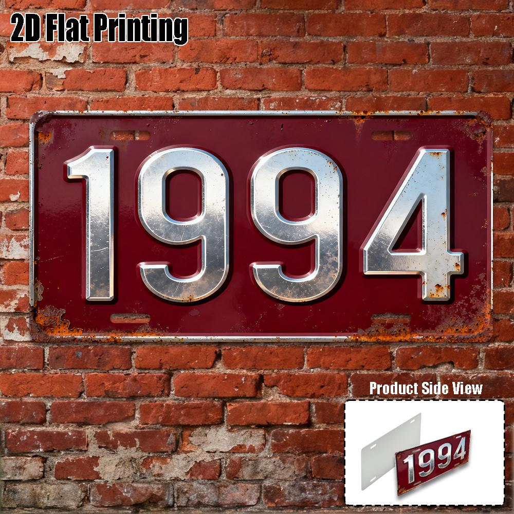 

D Flat pc Vintage Sign Home Decoration Anniversary Gift( X inch Inches) Vintage Wall Art Industrial Style Sign 15x30cm(5.9x7.8inch)