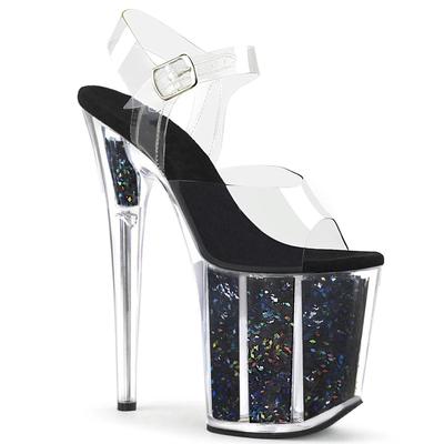 High Heels Damen Hochzeit Stiletto 20cm Sex Show Super Stabil Nachtclub Sandalen