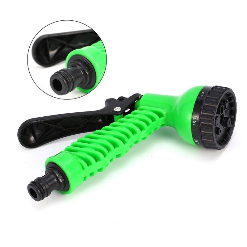 Plastic Copper Multifunction 7 Pattern Water Nozzle for Household Garden Car Wash