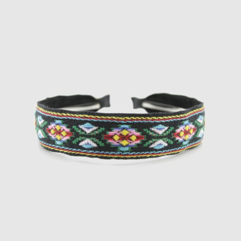 LALA Böhmisches Importiertes Haarband M-Gelb, Gelbgrün