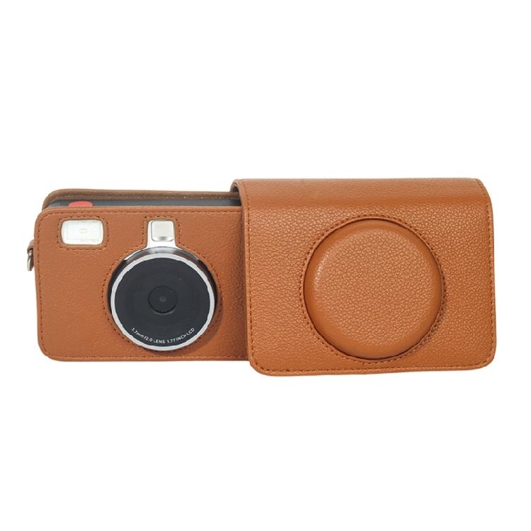 Weather Resistant Camera Pouch Ergonomic Design Easy Carry Strap Protective Shell For C210R Camera Travel Enthusiasts