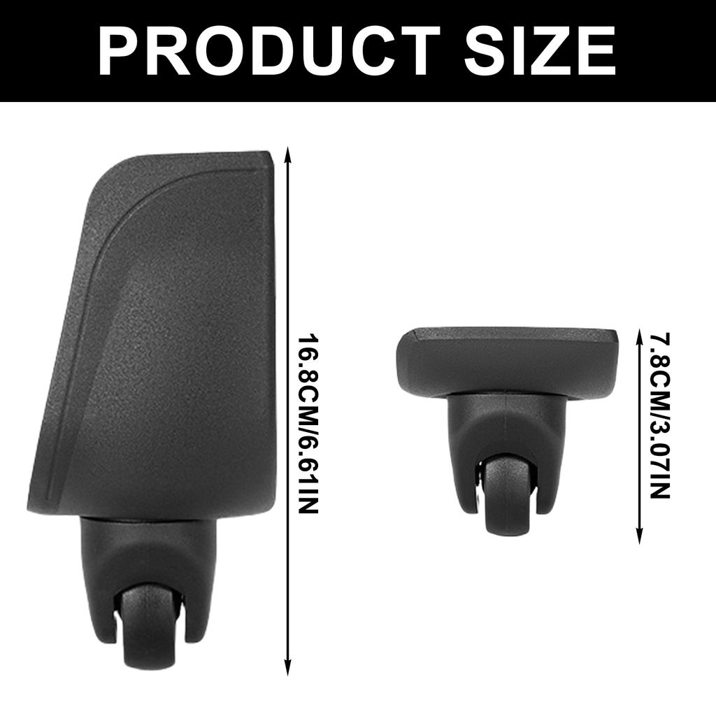 3 Pieces Luaggage Replacement Wheel Left and Right Swivel Casters Convenient Trolley Case Luggage Wheels