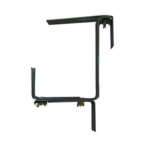 Support pour jardinière - XCLOU - Anthracite - Acier inoxydable - Dimensions ajustables - Robuste