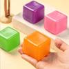 Slow Rebound Ice Cube Squishy Slow Rise Glitter Cube Squeeze Maltose Filling Colorful Cube Fidget Birthday Party Favor