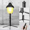 Hiking Equipment Aluminum Alloy Lantern Stand Foldable Mini Phone Tripod Stand Portable Camping Ground Holder Fishing Lights