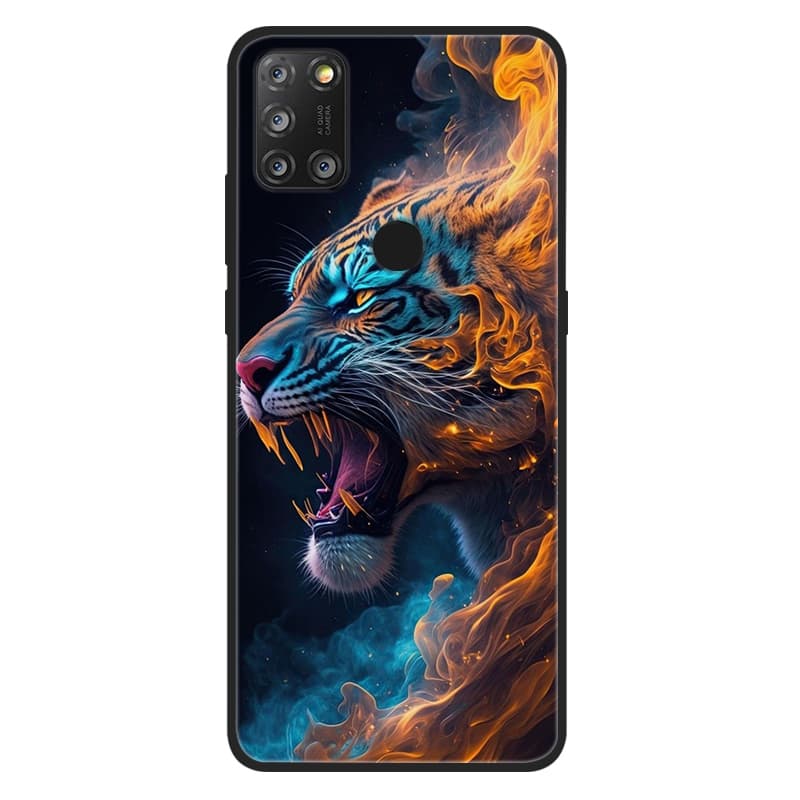 For Alcatel 3X 2020 4CAM Case Fashion Soft Silicone Back Cover Coque for alcatel 5X 5061 6.52   Phone Cases Fundas 3 X 5061U Alcatel 3X 2020