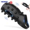 HESEKS Vibrating Penis Cock Ring Penis Ring Vibrator Delay Ejaculation Testicles G Spot Stimulate Sex Toys for Men Couples 18+