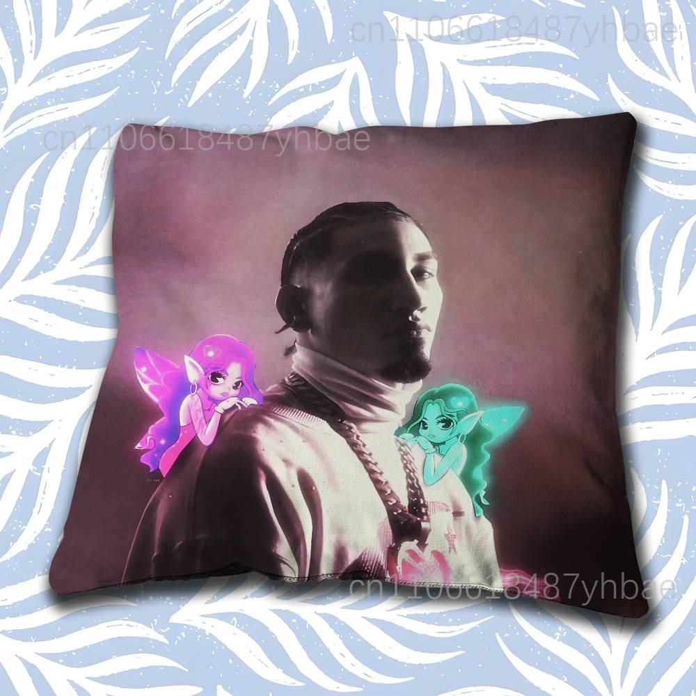 O-Omar Courtz Por Si Manana No Estoy Pillow Case Short Plush Sofa Decorative Gift Home Double-Sided Printing Cushio