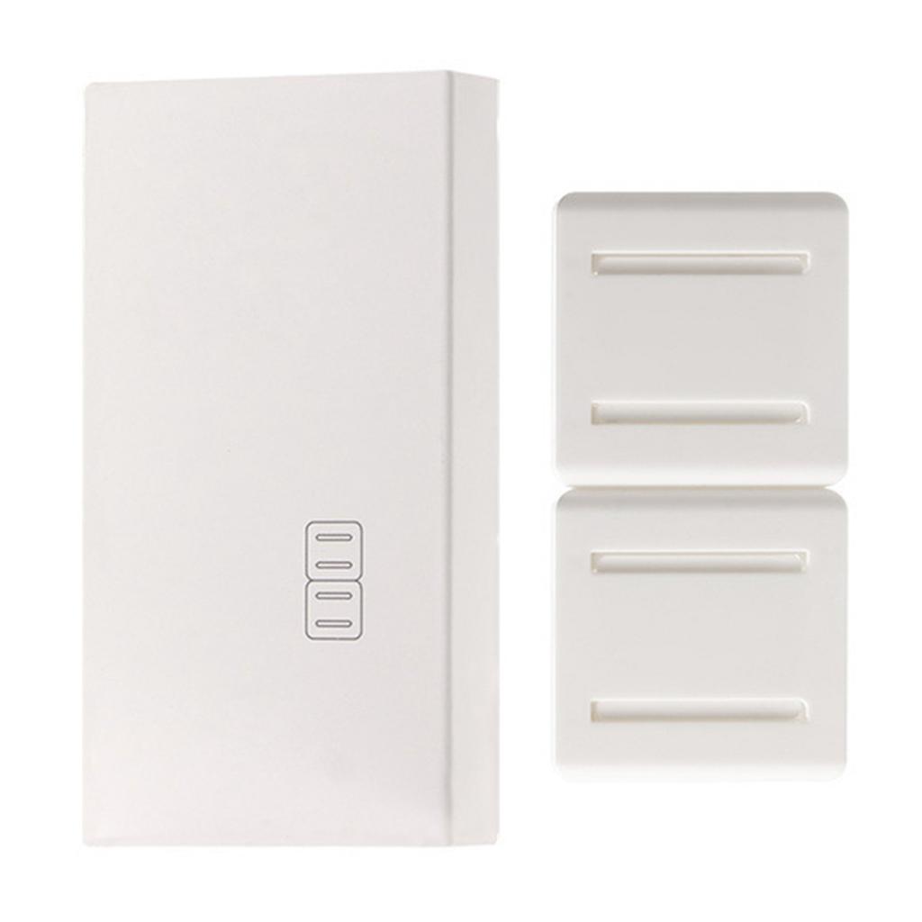 2Pcs Power Strip Holder Plastic Punch Free Multifunctional Self Adhesive Strip Fixator Home