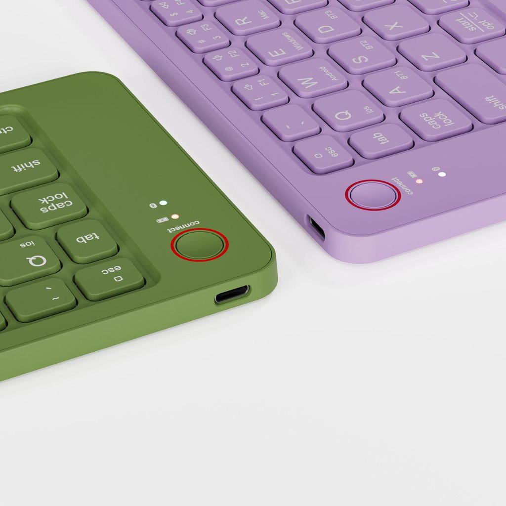 New Portable Wireless Folding Bluetooth Keyboard for Laptops and Phones