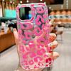 Rose Leopard Transparent Pattern Phone Case For iPhone 11 12 13 14 15 16 Pro Max XR X XS Mini 8 7 Plus SE Shockproof Fundas