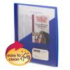 Durable Polypropylene Report Cover with Metal Fasteners Slash Pocket Holds 25 Sheets Moisture Resistant Tear Proof Presentation
