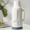 Large Capacity Insulated Hot Water Bottle for Dorms and Home, Classic Plastic Shell