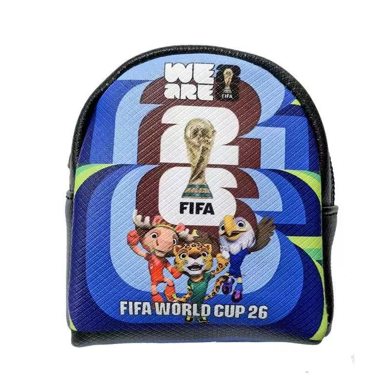 Soccer National Team Coin Purse Headphone Key Organizer Fashion Sports Mini Wallet
