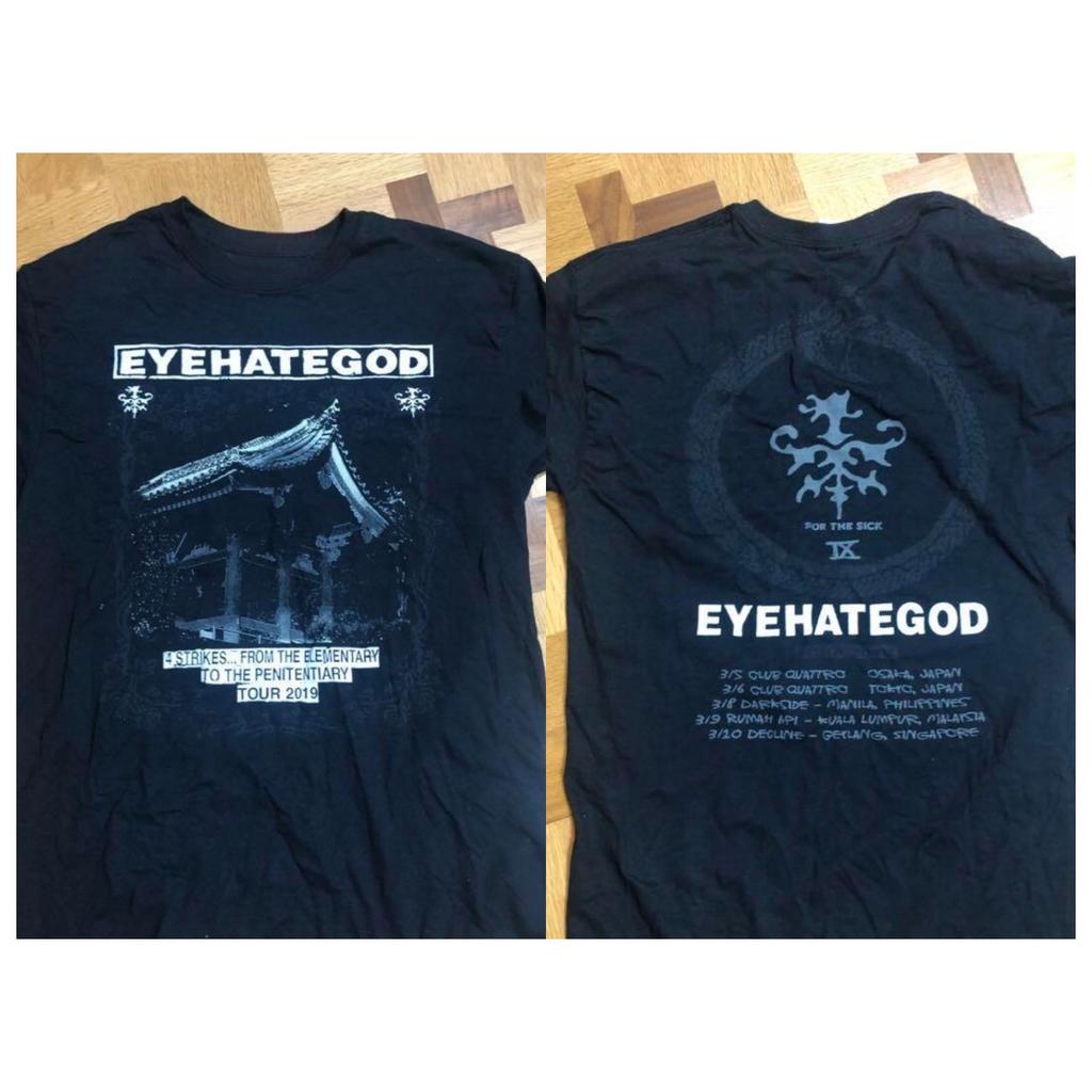 Hot Sale VTG Eyehategod Tour Graphic Print T-shirt Men Women Loose Casual Oversized Short Sleeve Summer New Tee Streetwear Harajuku Y2K Fashion Top