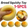 1-5PCS Milk Bread Squishy Toys Simulation Bread Squeeze Toy Soft Decompressing Stress Relief Slow Rebound Sensory Fidget Toys