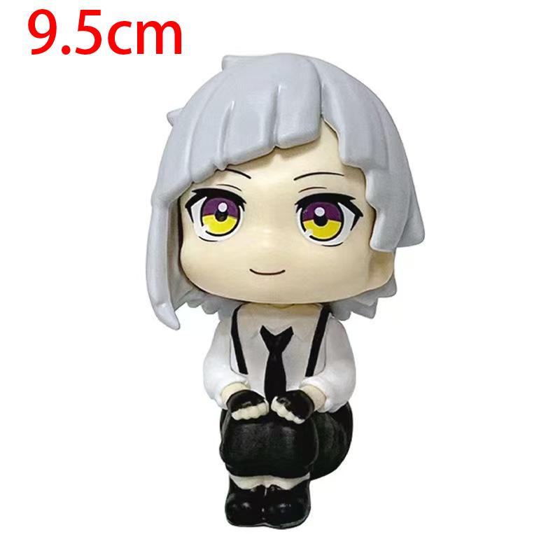 Bungou Stray Dogs Look Up Dazai Osamu Nakajima Atsushi Action Figure Toys Pvc Model Collection Kwaii Q Doll