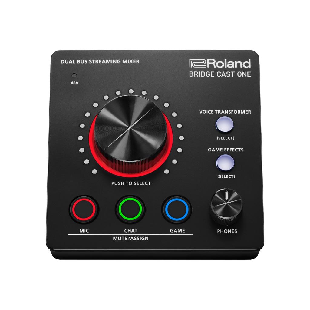 Roland BRIDGE CAST ONE Gaming Cast DAC/Amp/Audio Interface/Streaming/Gaming Mixer/Mac/Windows/PS5/Voice Changer/Bridge One/BRC-ONE