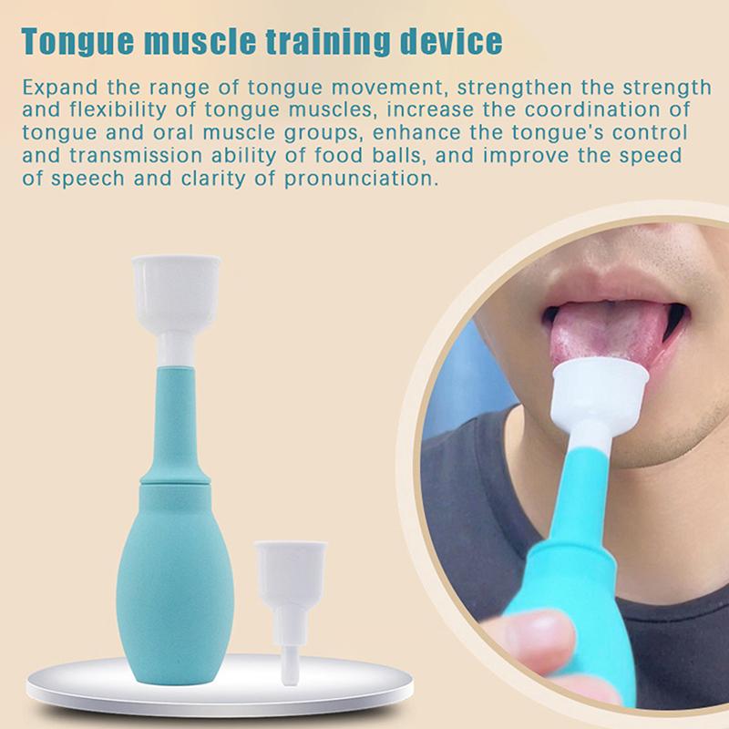 Oral Muscle Perceiving Trainer Rehabilitation Speech Therapy Tongue Function Care Training Massager Recovery Tool For Kids