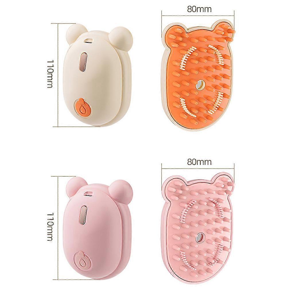 Pet Comb Cat And Dog Electric Spray Massage Comb One-button Spray Anti-flying Hair Massage Hair Remover For Bathing