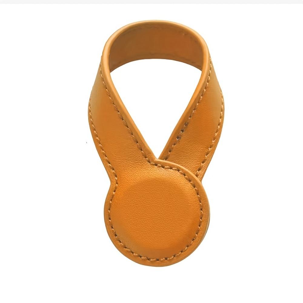 1pc Faux Leather Magnetic Hat Clip-Portable Wall-Mounted Bag Hanger for Hats,Secure Magnetic Closure Stylish Design for Handbags