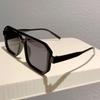Punk Square Frame Sunglasses Block Glare Street Photos Decoration Uv Resistant Sunglasses Eye Protection Eyewear