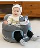 Plush Cartoon Infant Sofa: Anti-Fall Learning Seat for Toddlers