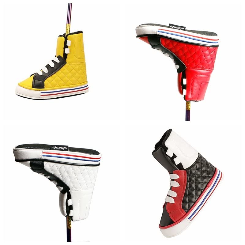 

Чехол для гольфа, чехол для паттера, штифтового типа, совместимый с симпатичной обувью Scotty Cameron Odyssey (черный)