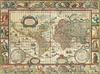 Ravensburger Puzzle 2000 Pieces Map of the World 1650 Beige