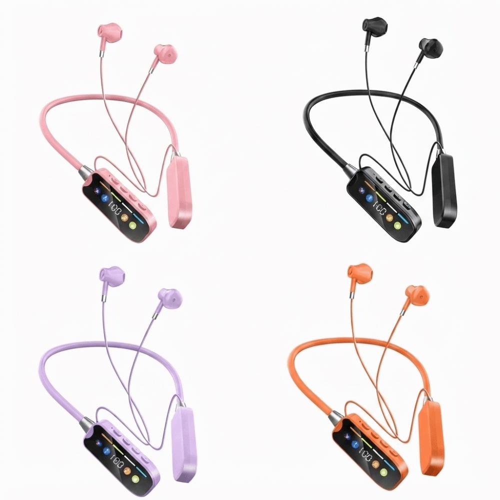 LED Display Wireless Earphones Bluetooth 5.4 Bluetooth Headset Sports Headset  Outdoor Use