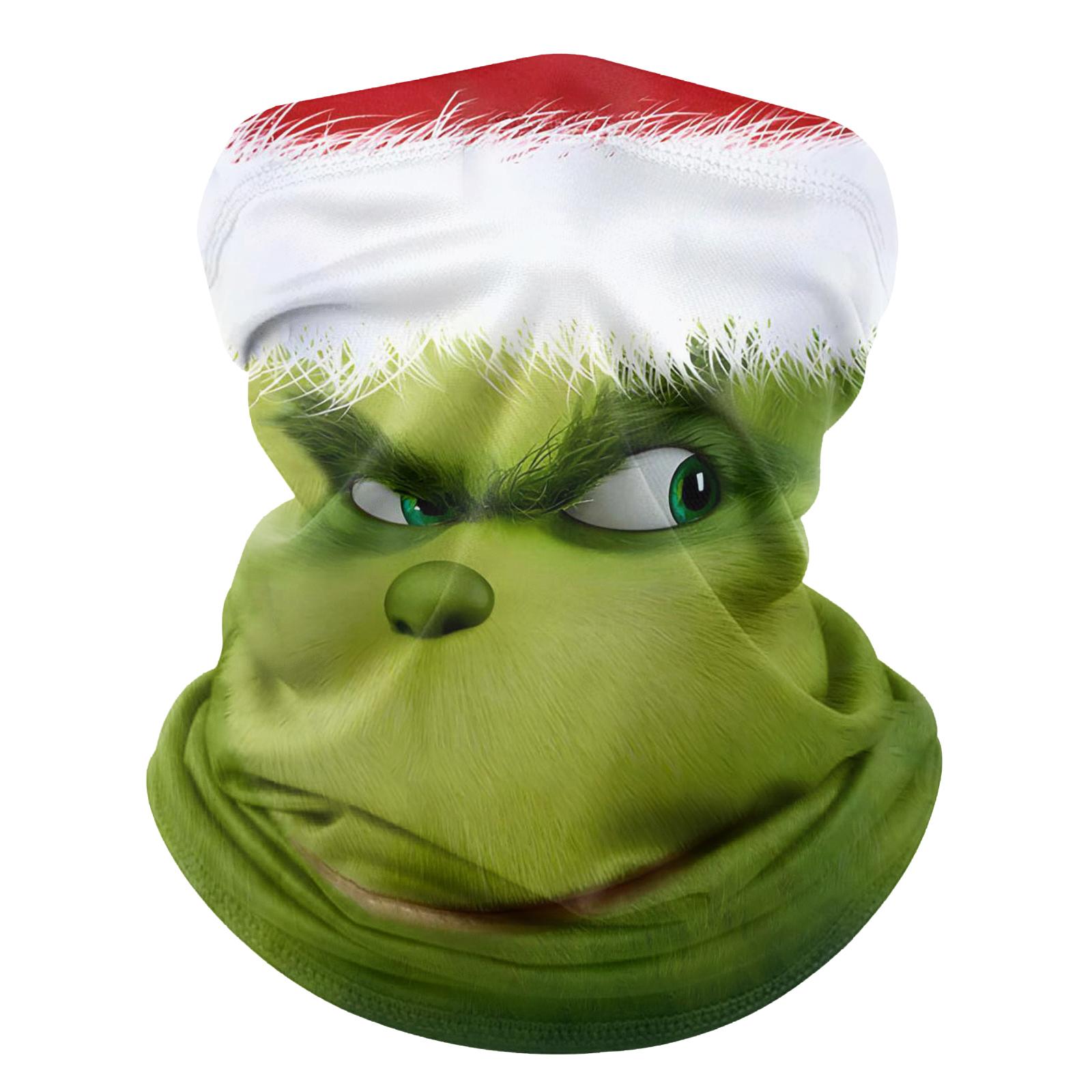 

Уличная велосипедная маска Модный принт Бандана Шарф для шеи One Size зелёный